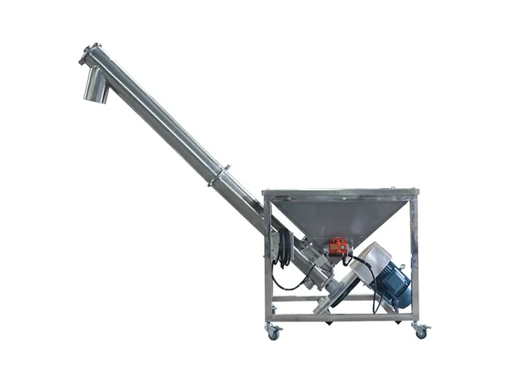 Screw Conveyor on a white background