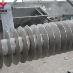 Spiral vibratory elevator — equipment view 7